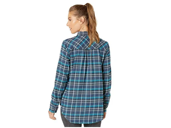Outdoor Research Women's Kulshan Flannel Tunic - XL - Prussian Blue