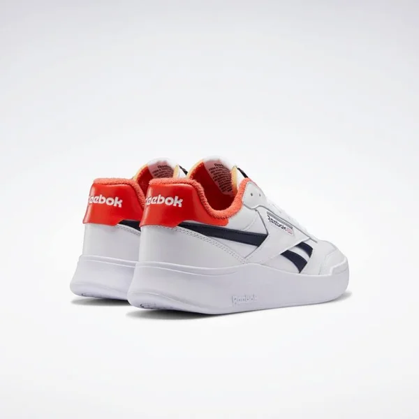 Reebok Club C Revenge Legacy Shoes Mens Sneakers 6 Ftwr White - Vector Navy, Dynamic Red