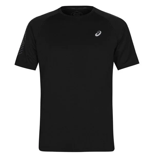 Asics Icon Performance Short Sleeve T-Shirt Black - XXL