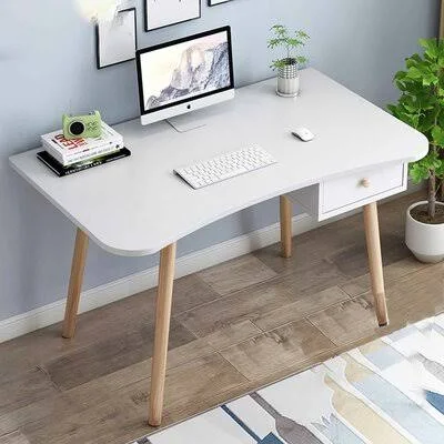 Meliton Desk Wade Logan Size: 28x22 H x 47.2x22 W x 18.9x22 D - Color: White