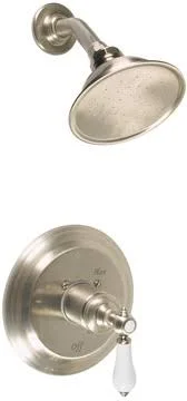 Graff G-7115-LC1S-SN Canterbury Steelnox (Satin Nickel) Canterbury Pressure Balancing Shower Set (Ro