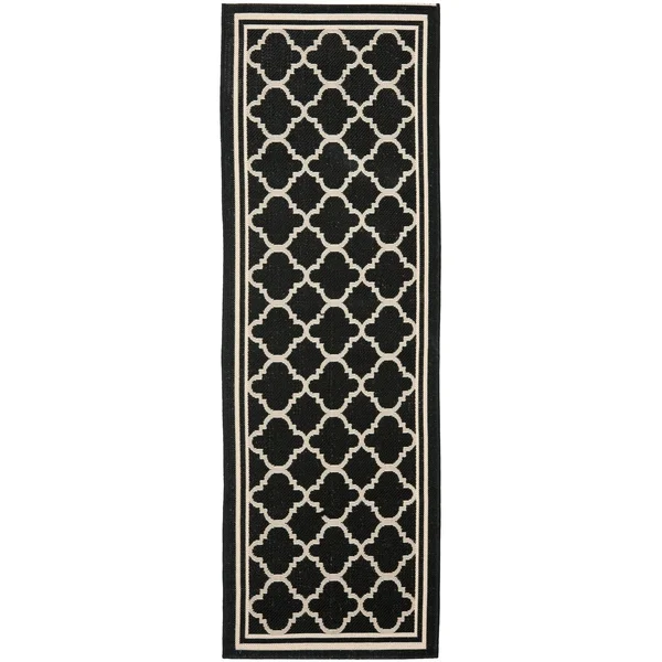 Safavieh Courtyard Terracotta Indoor Outdoor Rug - Runner 2&3x22 x 12&