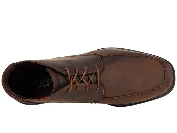 Men's Rockport Taylor Waterproof Chukka - Size: 14, Brown