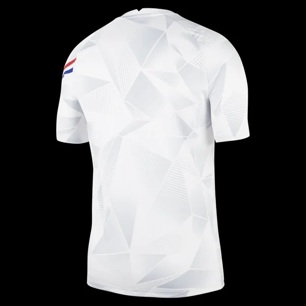 Nike Netherlands National Team 2020 White Raglan Pre-Match Jersey