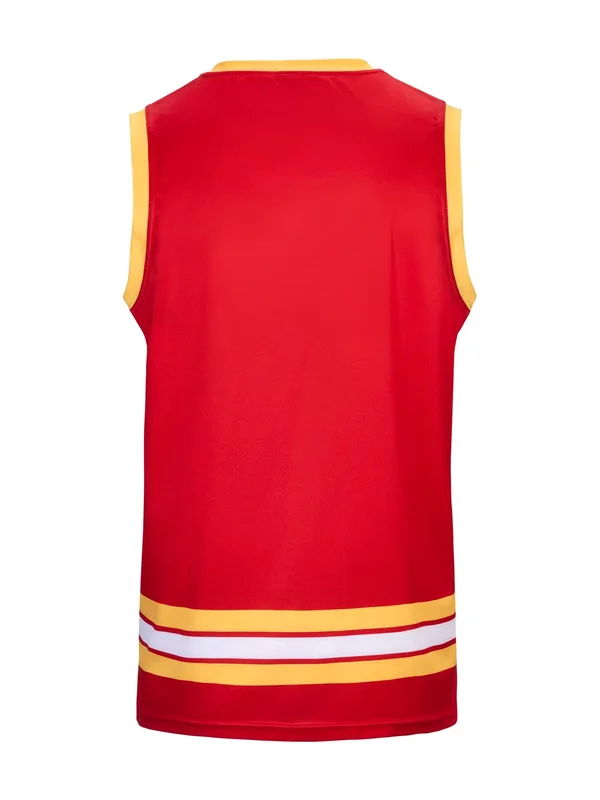 Calgary Flames Alternate Hockey Tank XL, Red, Polyester