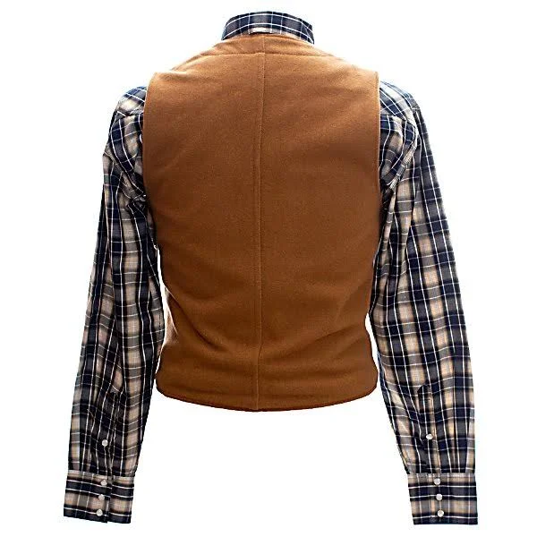 Wyoming Traders Men's Wyoming Traders Wyoming Wool Vest, Tan