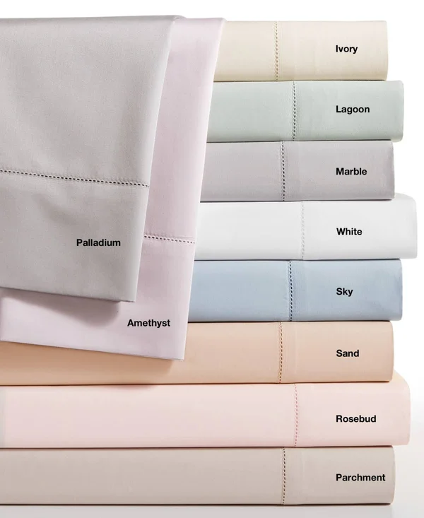 New Hotel Collection 680 Thread Count Supima Cotton Queen Flat Sheet Amethyst - 92" x 108"