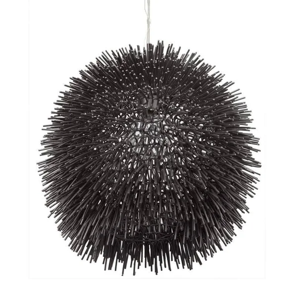 Varaluz Urchin 1-Light Super Red Pendant 169P01RE