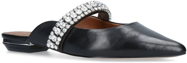 Kurt Geiger London Women's Flat Mules Black Princely