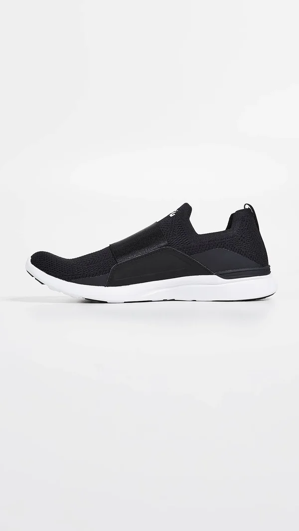 APL Men's Techloom Bliss Black/White Shoes in Size 11.5, Athletic Propulsion Labs