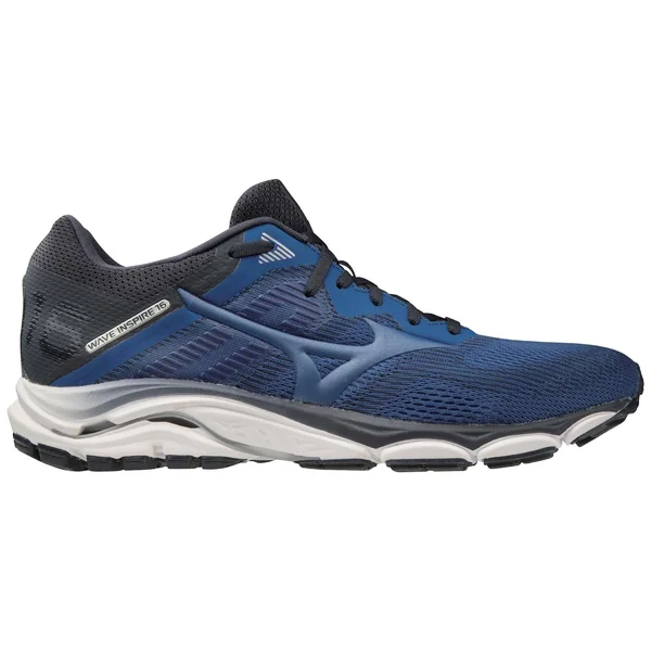 Mizuno - Men's Wave Inspire 16 Running Shoe - True Blue, Size 16