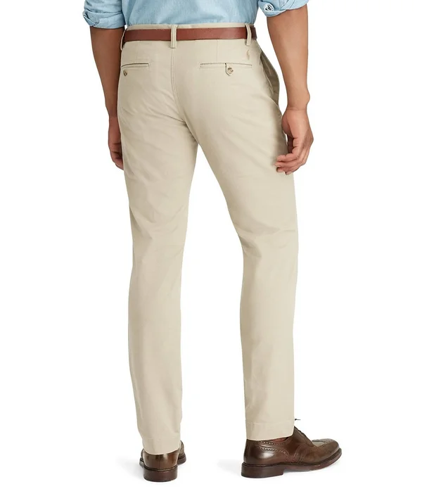 Polo Ralph Lauren Men's Straight-Fit Stretch Chino Pants - Ink