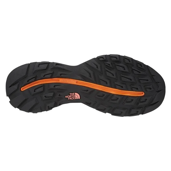 The North Face Women's One Trail Turbulence Grey, Desert Flower Orange 10