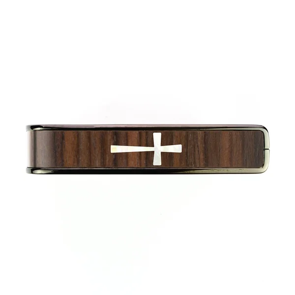 Indian Rosewood & Cross Mop & Black Chrome, Thalia Capo 200