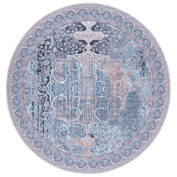 Safavieh Serapi Glenda Oriental Area Rug - Ivory/Light Blue, 9& x 12&