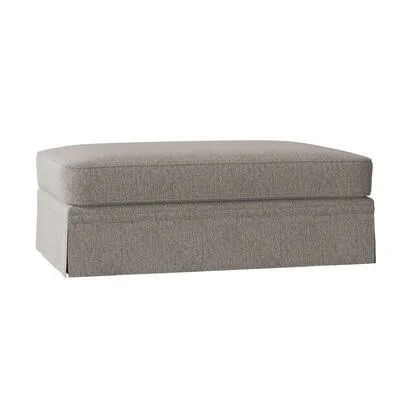 Wayfair Custom Upholstery Estella Ottoman Body Fabric: Vault Spa