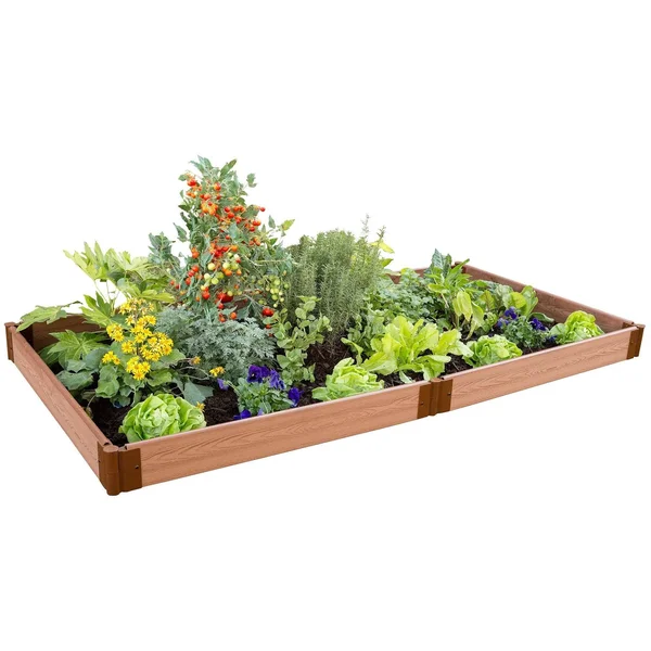 8 ft x 4 ft Composite Raised Garden Bed Frame It All