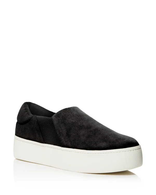 Vince Women's Warren Slip on Platform Sneaker
