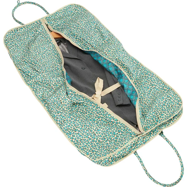 Hadaki Garment Bag - Berry Blossom Teal