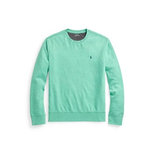 Polo Ralph Lauren Men's Crew Neck Pullover - Resort Green Heather