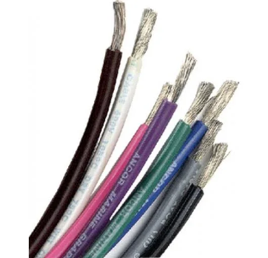Ancor Black 14 AWG Tinned Copper Wire - 500&