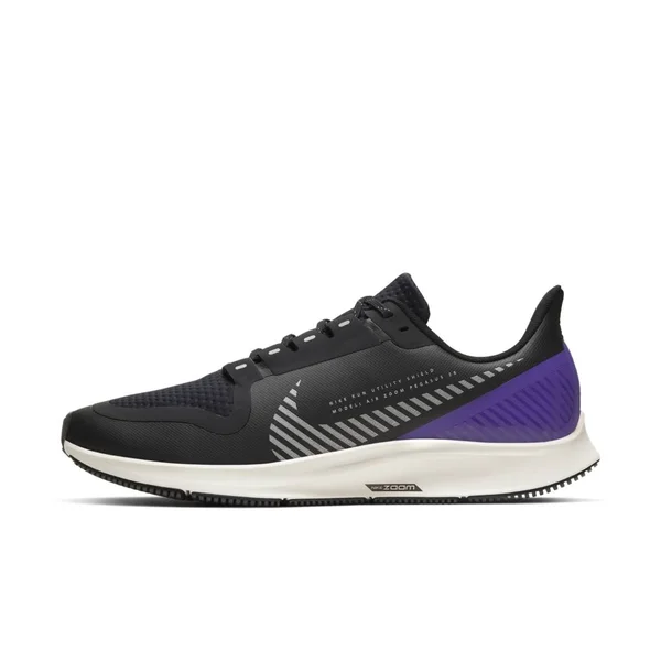 Nike Men's Air Zoom Pegasus 36 Shield Running Shoes, Black