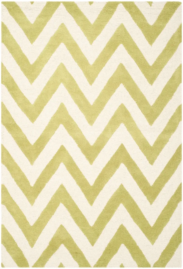 Safavieh Cambridge Green & Ivory 4& x 6& Rug