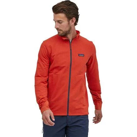 Patagonia R1 TechFace Fleece Jacket - Men's Hot Ember - M