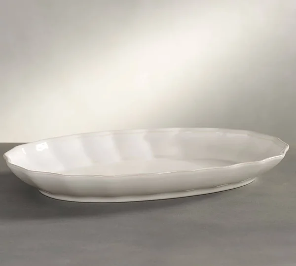 Charlotte Oval Platter - White - Serving Platters - Serveware