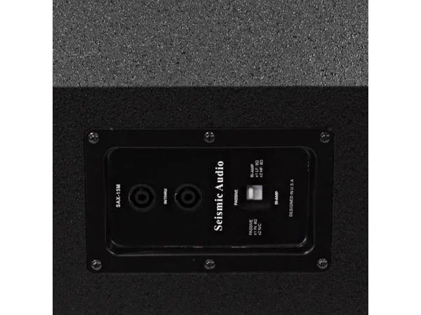 Seismic Audio Compact 12 inch 2-Way Coaxial Floor - Stage Monitor with Titanium Horn - 250W SAX-12M