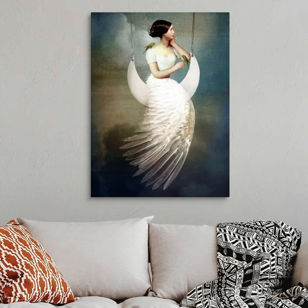 to The Moon and Back - Canvas Wall Art, 30x40, Great Big Canvas