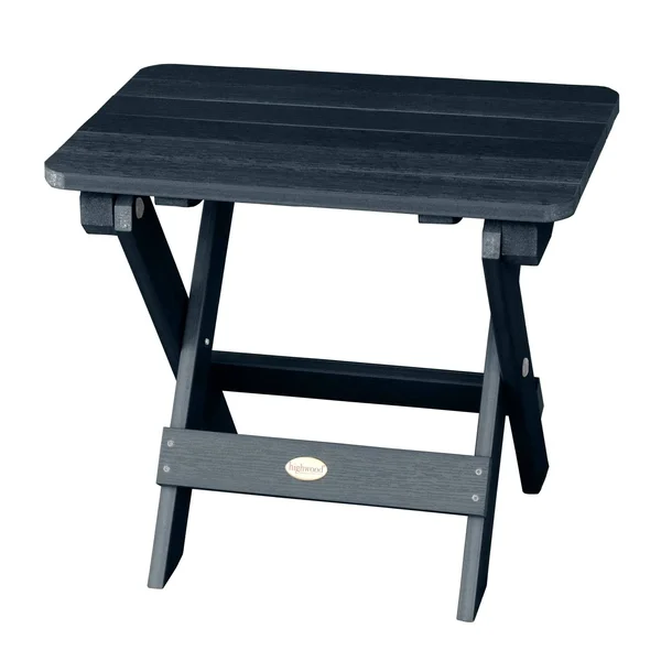 Highwood Folding Adirondack Side Table White