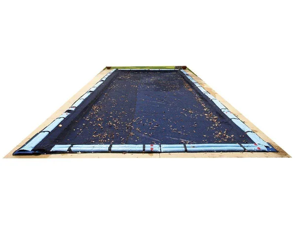 Swimline 20 x 40 ft. Rectangle in Ground Swimming Pool Leaf Net Cover