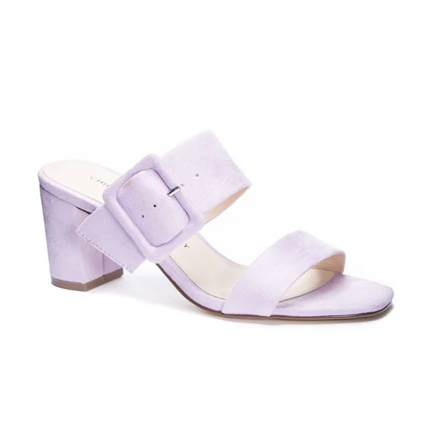 Chinese Laundry Women's Yippy Suede Sandal Lovelylilac 7.5