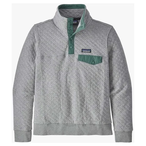 Patagonia Organic Cotton Quilt Snap-T Pullover - Women's S Light Balsamic