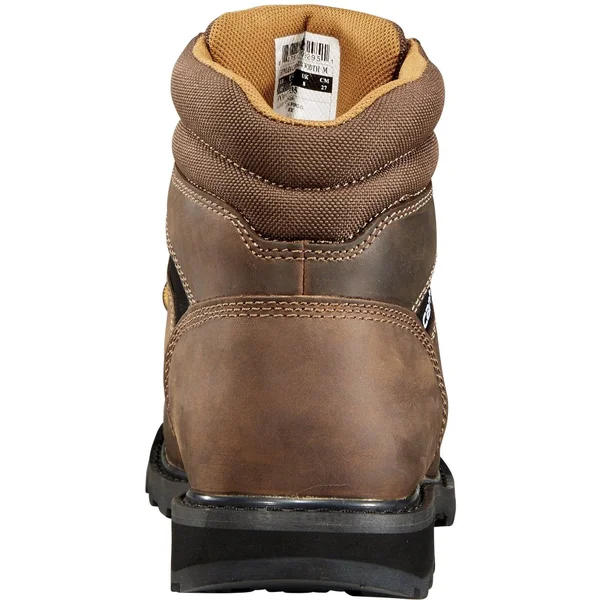 Carhartt CMW6174 6x22 Work Boot 8.5 Men's Brown