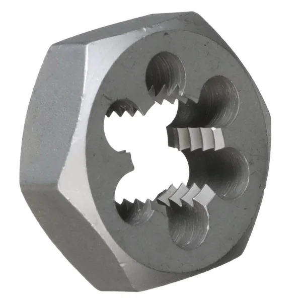 Drill America M42 x 1.5 Carbon (Black) Steel Hex Die, DWTSMH42X1.5