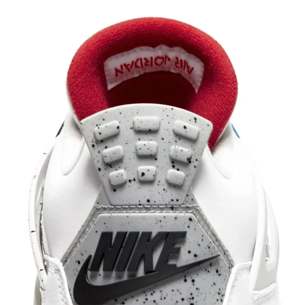 Nike Air Jordan 4 Retro SE “What The” Sneakers - White/Fire Red/Tech Grey/Military Blue - 7