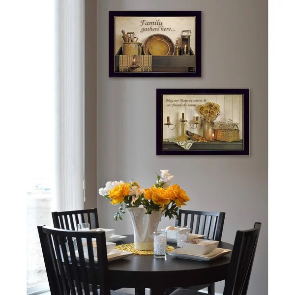 May Our Hearts Be Warm by Susie Boyer Framed Wall Art