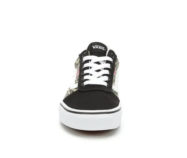 Vans Ward Cheetah Print/Floral Women's Shoes - Size: 7