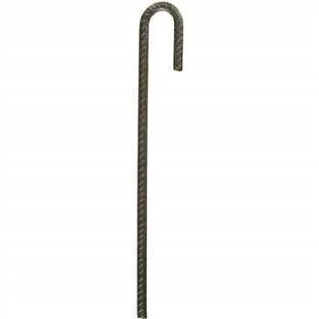 Rebar Ground Stakes - Landscaping, Camping, Irrigation & Trapping J, #4, 36 inch, 20pk, Size: #4 (4/8)