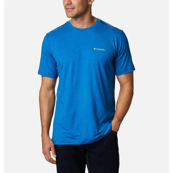 Columbia Tech Trail Crew Neck 1893901 - L - Bright Indigo