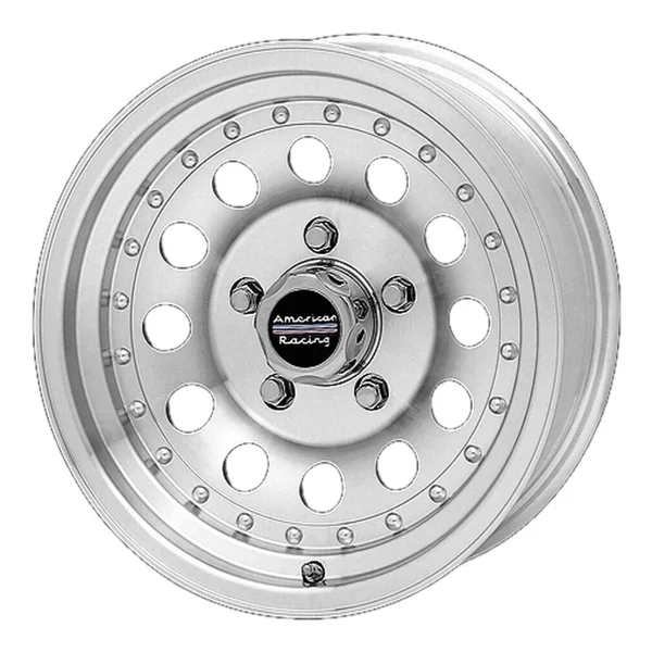 American Racing AR62 Outlaw II Wheel 15x8 6x6x139.7 -19mm Machined
