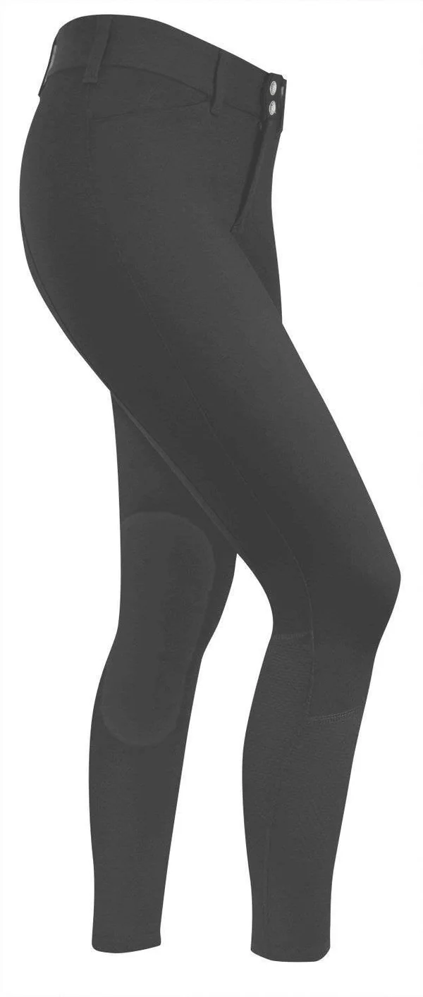 Irideon Hampshire Knee Patch Breech - Black