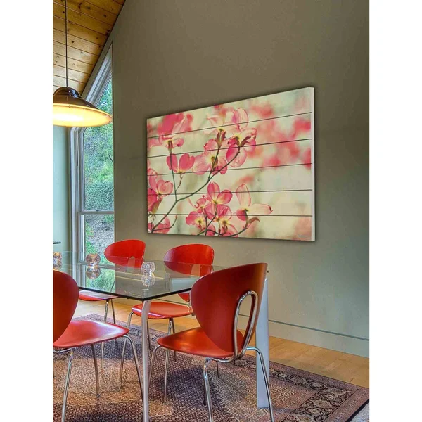 Marmont Hill Morning Light Painting Print on White Wood, Size: 12 inch x 18 inch