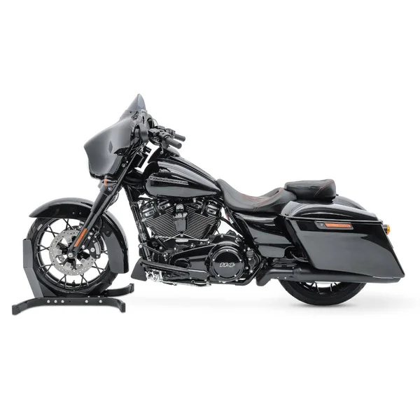 Seat for Harley-Davidson Touring 09-21 Touring Seat Craftride RH3 Black-Red