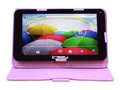 Linsay 7x22 32GB Android 10 Tablet with Protective Case - Pink