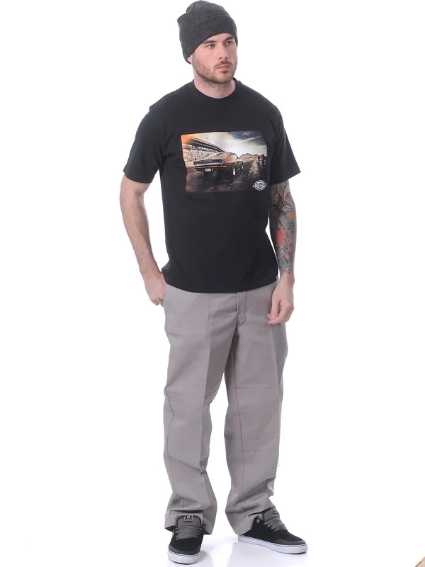 Dickies Loose Fit Double Knee Work Pant - Silver