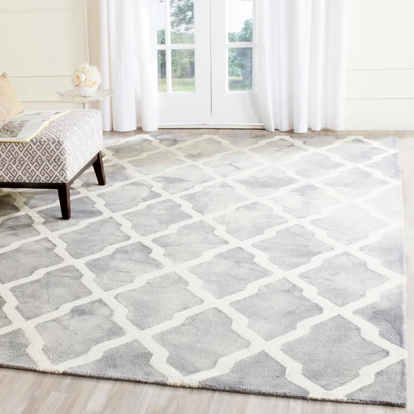 Safavieh 2&-6x22 x 4& Dip Dye DDY540C Grey - Ivory Rug