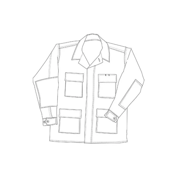 Tru Spec BDU Coat Cotton Desert Tiger